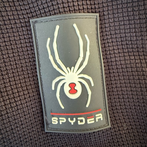 MENS SPYDER EXPO FLEECE LINED FULL ZIP INSULATED WOVEN JACKET - Picture 9 of 16